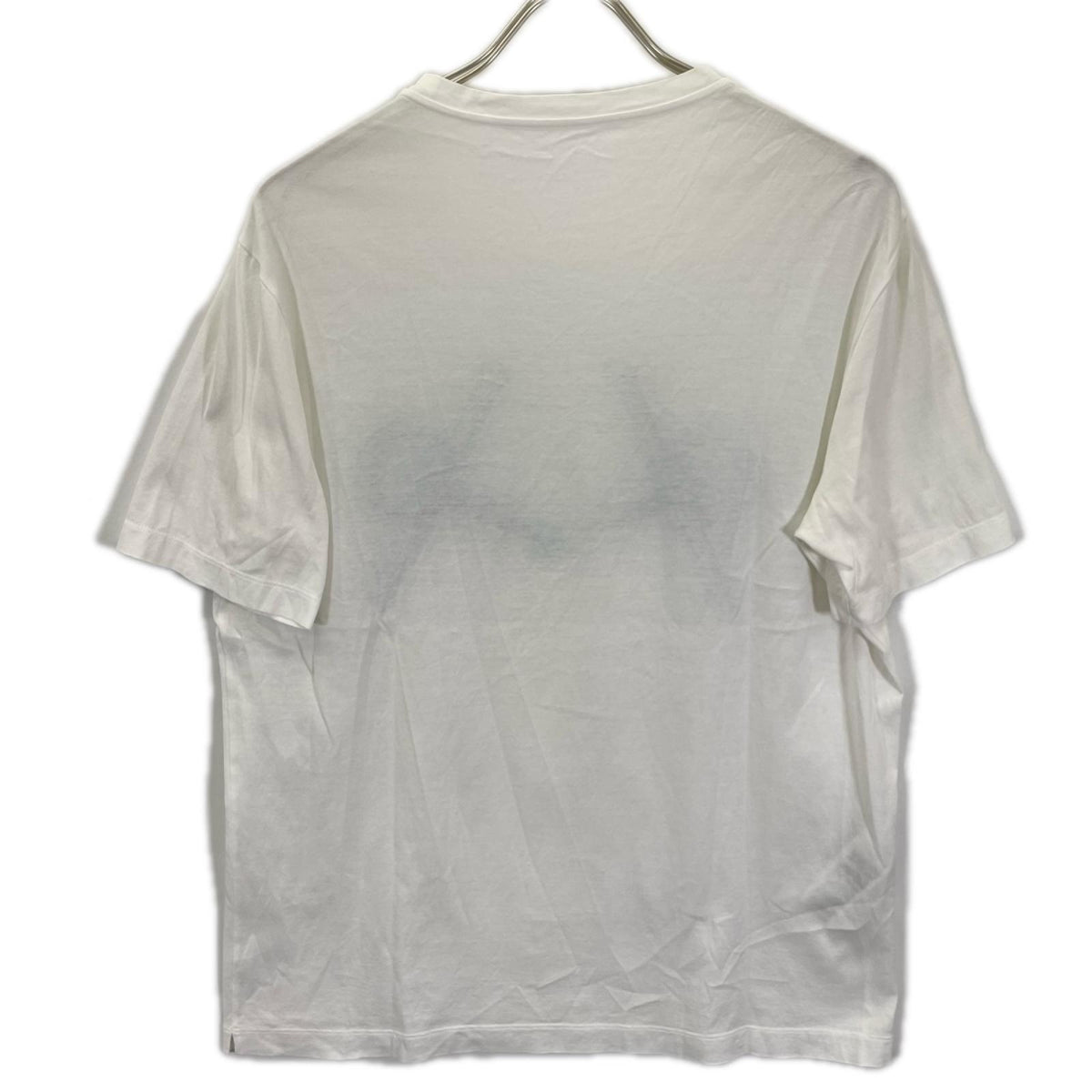 HERMES エルメス 91-5750 ホワイト コットン MORS Tシャツ トップス
