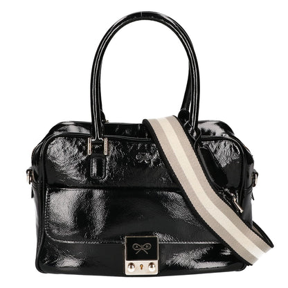 Anya Hindmarch アニヤ ハインドマーチ 【美品】CARKER カーカー パテント 2WAY ハンドバッグ