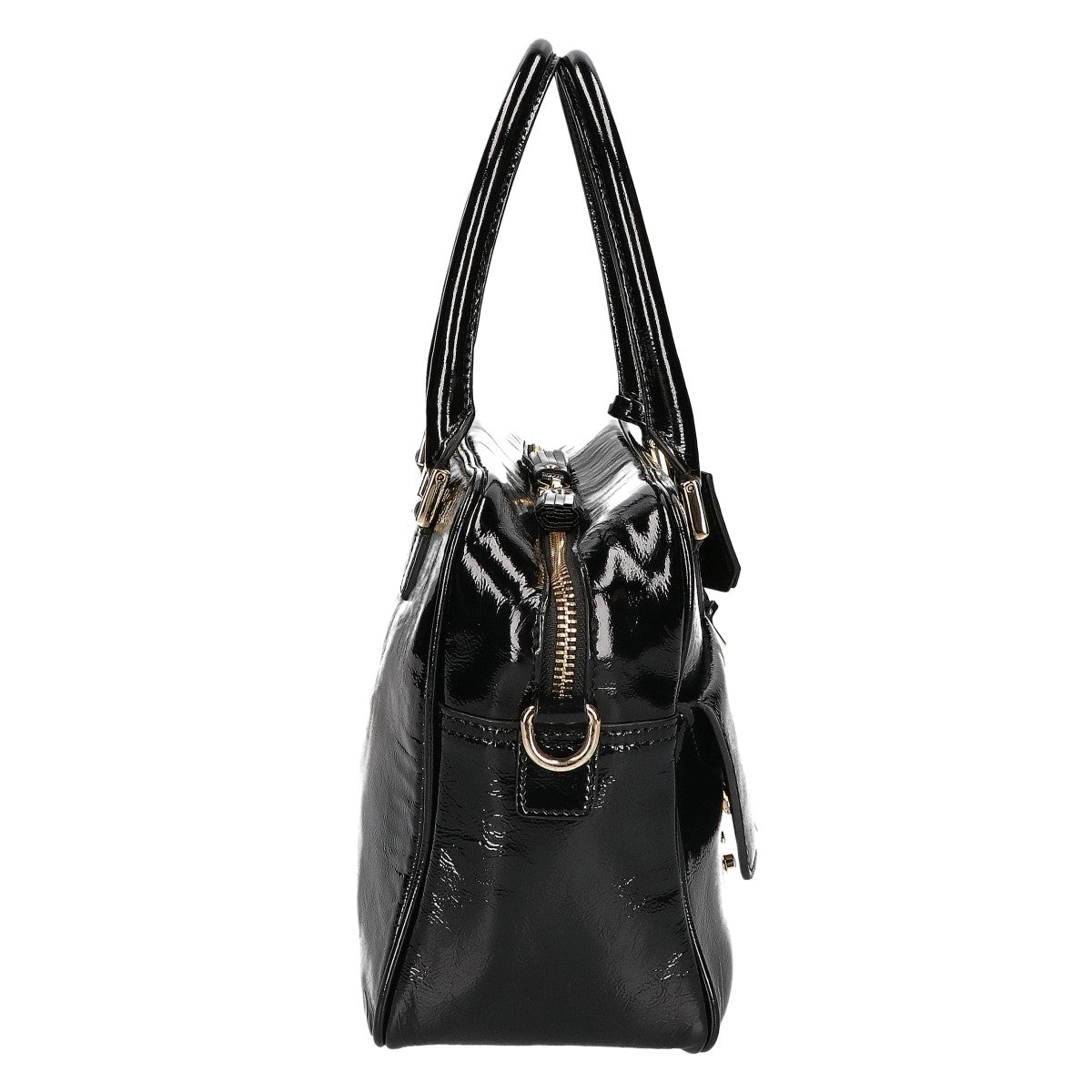 Anya Hindmarch アニヤ ハインドマーチ 【美品】CARKER カーカー パテント 2WAY ハンドバッグ