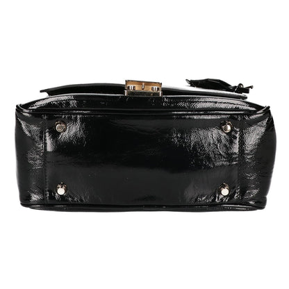 Anya Hindmarch アニヤ ハインドマーチ 【美品】CARKER カーカー パテント 2WAY ハンドバッグ