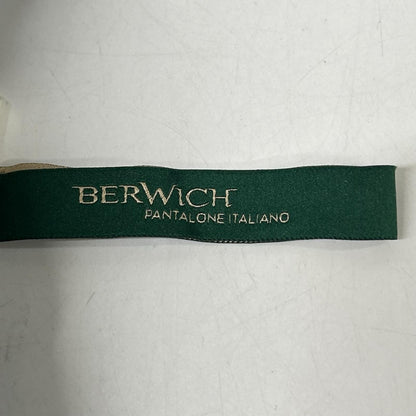 BERWICH ベルウィッチ fa1755x ブラック BR別注 ストレッチ ウール 2プリーツ パンツ ボトムス