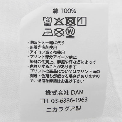 DAN ダン 新品同様 SAKAMOTO DAYS Sakamoto＆Shin Tee コットン トップス メンズ ホワイト XL トップス