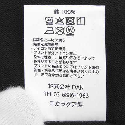 DAN ダン 新品同様 SAKAMOTO DAYS Shishiba＆Osaragi LS Tee コットン トップス メンズ ブラック XL トップス