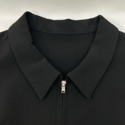 RIM.ARK リムアーク ブラック Front zip all in one フロントジップ オールインワン オーバーオール オールインワン