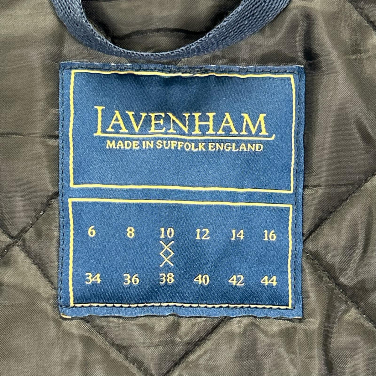 LAVENHAM ラベンハム LV12146F44 セーブルブラック イギリス製 DENHAM キルティング ジャケット ジャケット