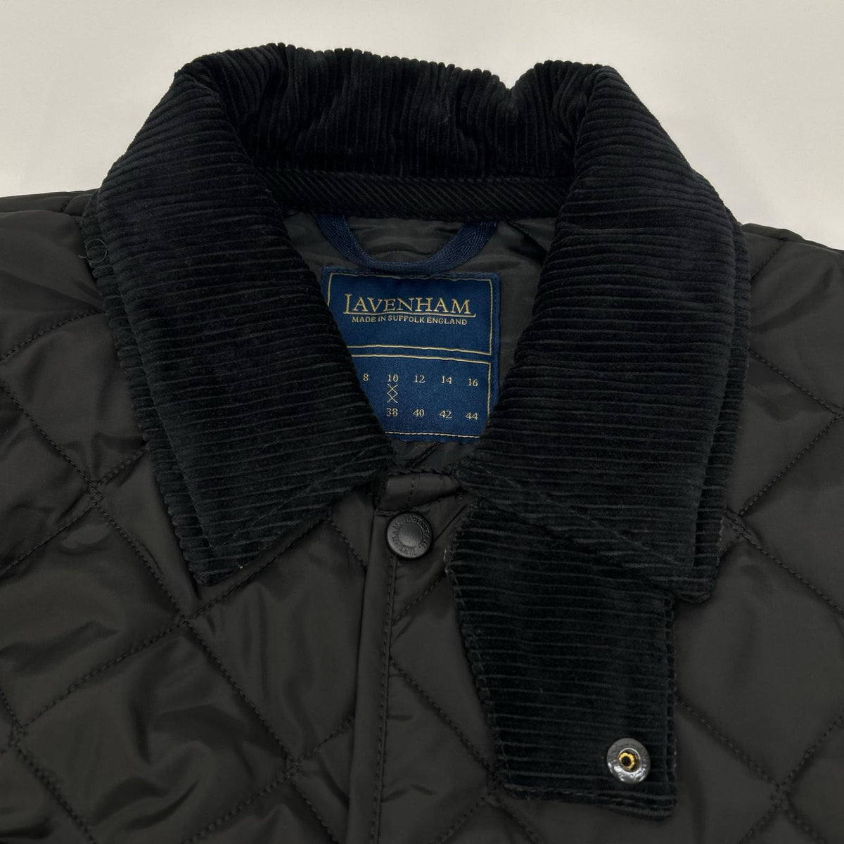 LAVENHAM ラベンハム LV12146F44 セーブルブラック イギリス製 DENHAM キルティング ジャケット ジャケット