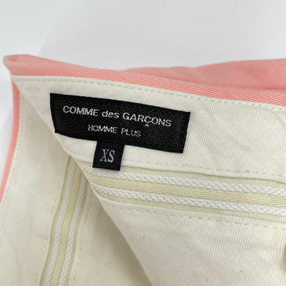 COMMEdesGARCONS HOMME コムデギャルソンオム 15年 PQ-P038 ピンク コットン ワイドハーフパンツ ボトムス