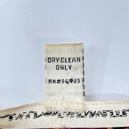 DIANEVON FURSTENBERG ダイアンフォンファステンバーグ レッド×ブラック リップ柄 シアー シルク ワンピース ワンピース