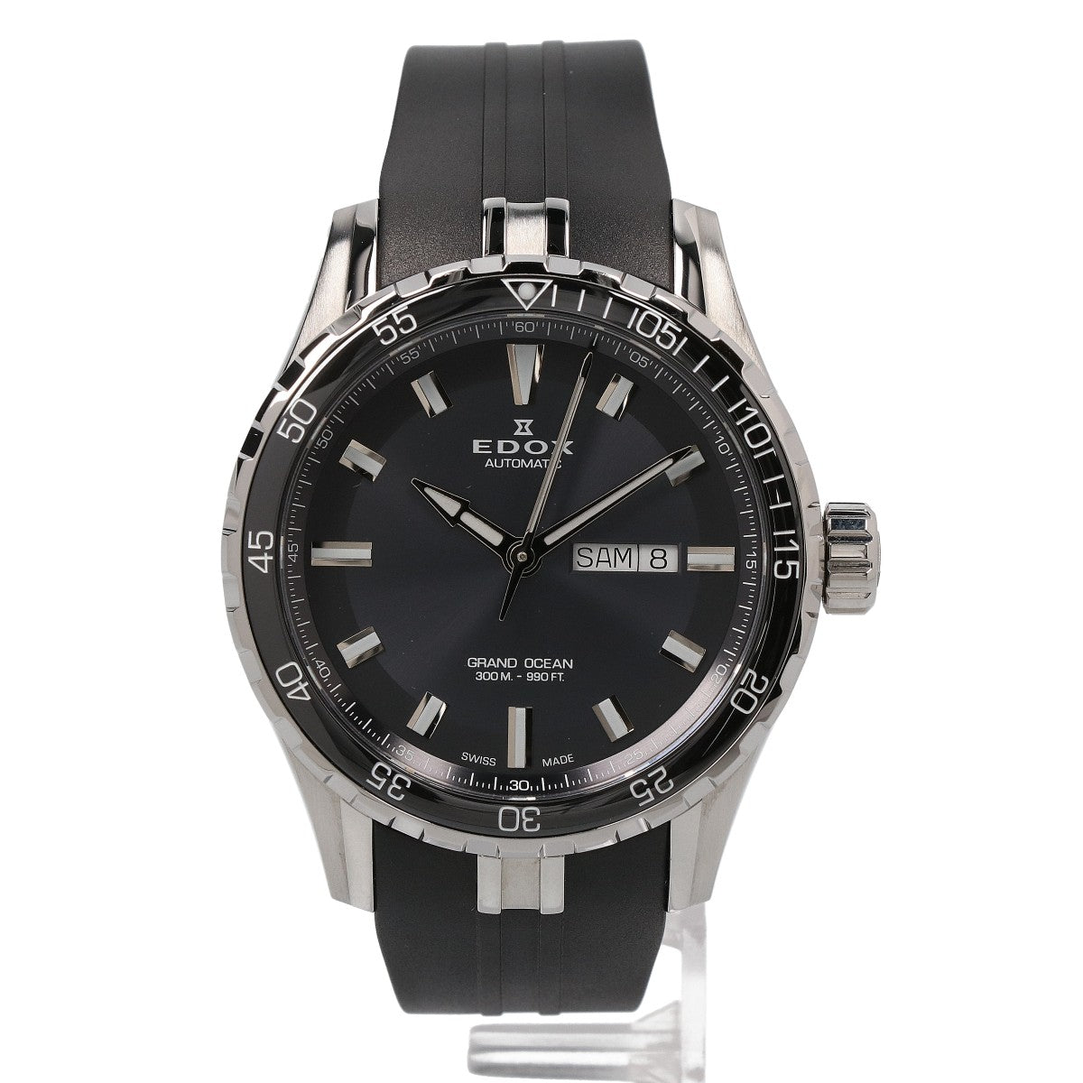 EDOX エドックス 【美品】88002-3CA-NIN GRAND OCEAN AUTOMATIC グランドオーシャン オートマティック 自動巻き 腕時計