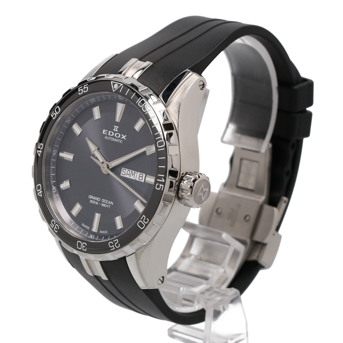 EDOX エドックス 【美品】88002-3CA-NIN GRAND OCEAN AUTOMATIC グランドオーシャン オートマティック 自動巻き 腕時計