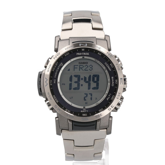 CASIO カシオ 【美品】PRW-35TLD-7JF Climber Line PRO TREK プロトレック マルチバンド6 タフソーラー電波 腕時計