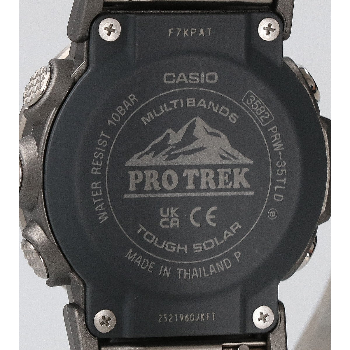 CASIO カシオ 【美品】PRW-35TLD-7JF Climber Line PRO TREK プロトレック マルチバンド6 タフソーラー電波 腕時計
