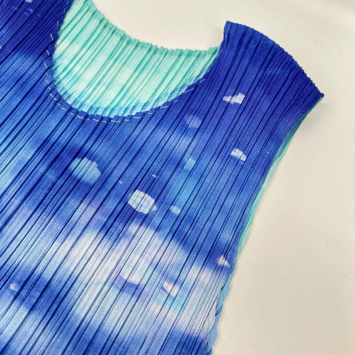 PLEATS PLEASE プリーツプリーズ 26SS PP61JH716 ブルー SEA BUBBLE ワンピース ワンピース