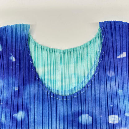 PLEATS PLEASE プリーツプリーズ 26SS PP61JH716 ブルー SEA BUBBLE ワンピース ワンピース