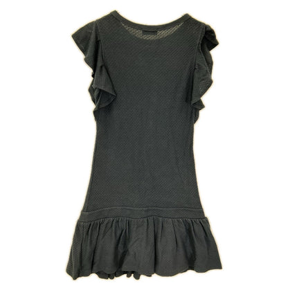 RED VALENTINO レッドヴァレンチノ ERCNA214 ネイビー コットン ワッフル ワンピース チュニック ワンピース