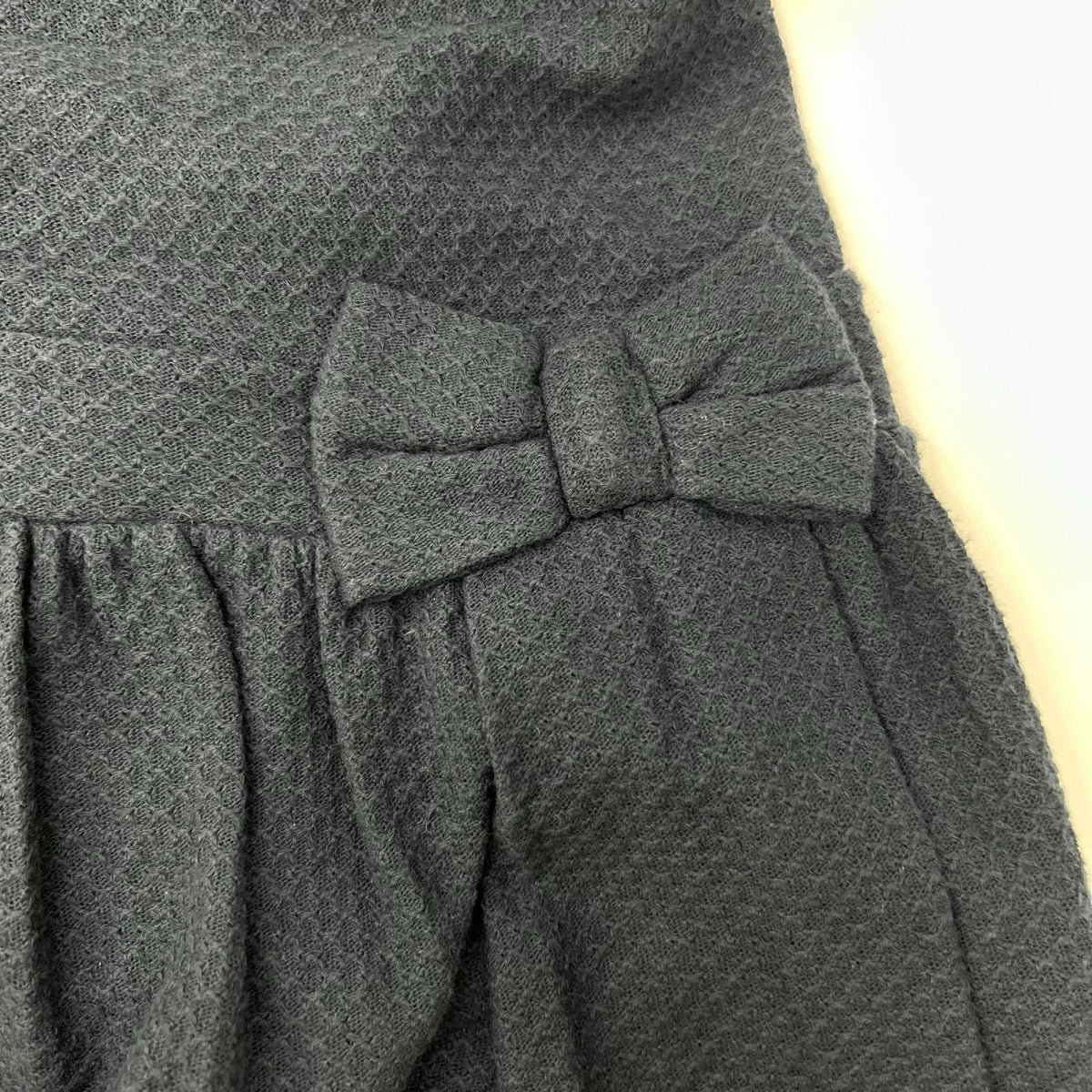 RED VALENTINO レッドヴァレンチノ ERCNA214 ネイビー コットン ワッフル ワンピース チュニック ワンピース