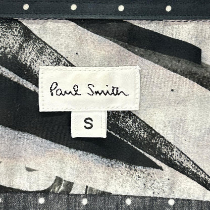 PaulSmith ポールスミス PM-CR-85757 ブラック ピンドット ローズデザイン シャツ トップス