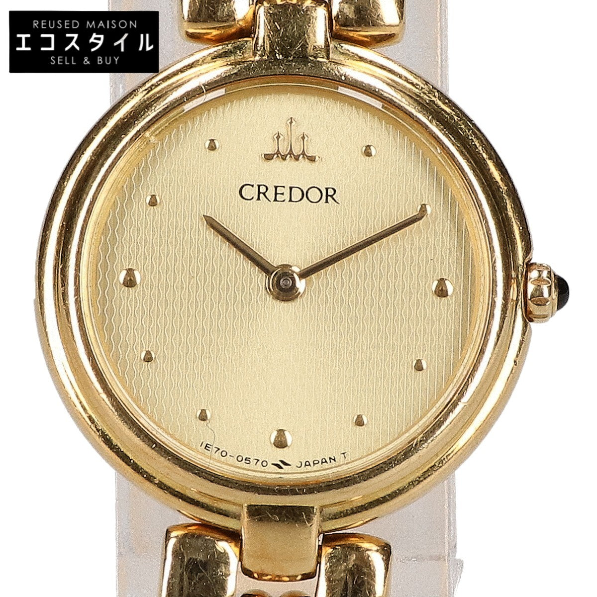 SEIKO CREDOR セイコークレドール 18KT 1E70-0260 クオーツ 腕時計