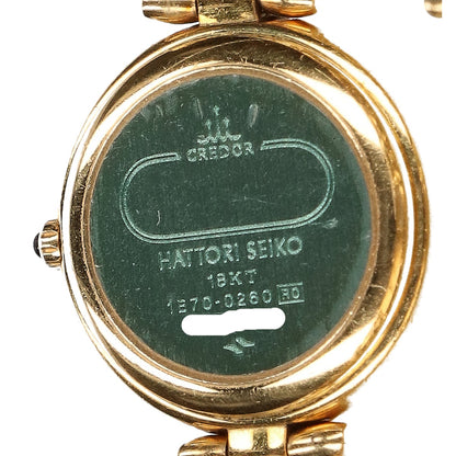 SEIKO CREDOR セイコークレドール 18KT 1E70-0260 クオーツ 腕時計