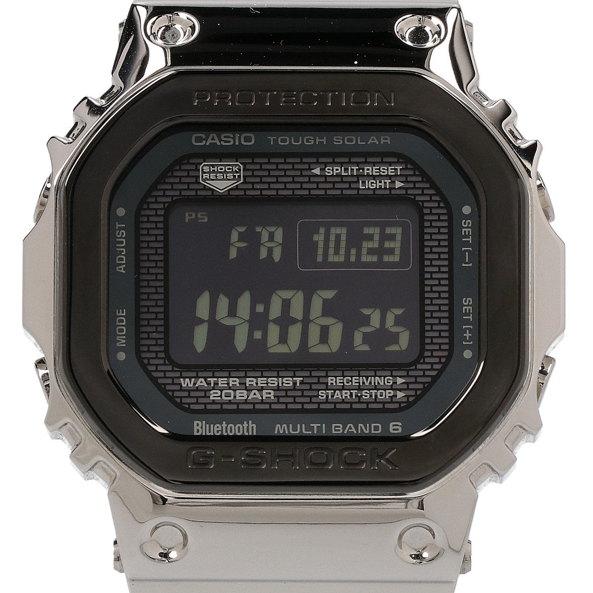 G-SHOCK ジーショック 【美品】GMW-B5000BT-1JF FULL METAL 5000 SERIES マルチバンド6 タフソーラー電波 腕時計