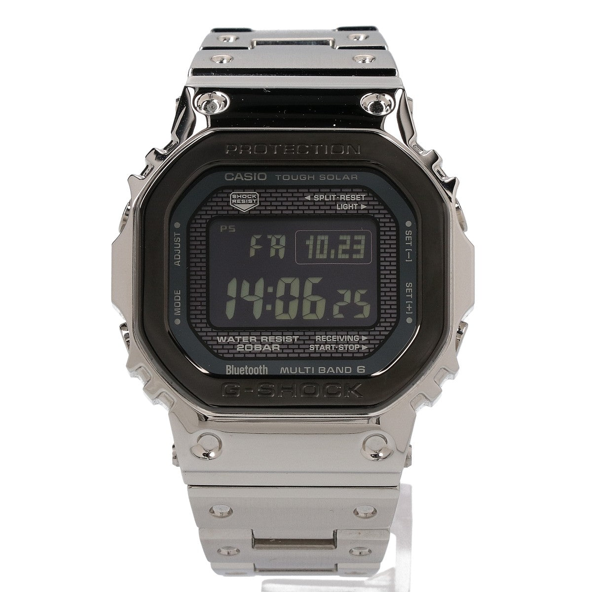 G-SHOCK ジーショック 【美品】GMW-B5000BT-1JF FULL METAL 5000 SERIES マルチバンド6 タフソーラー電波 腕時計