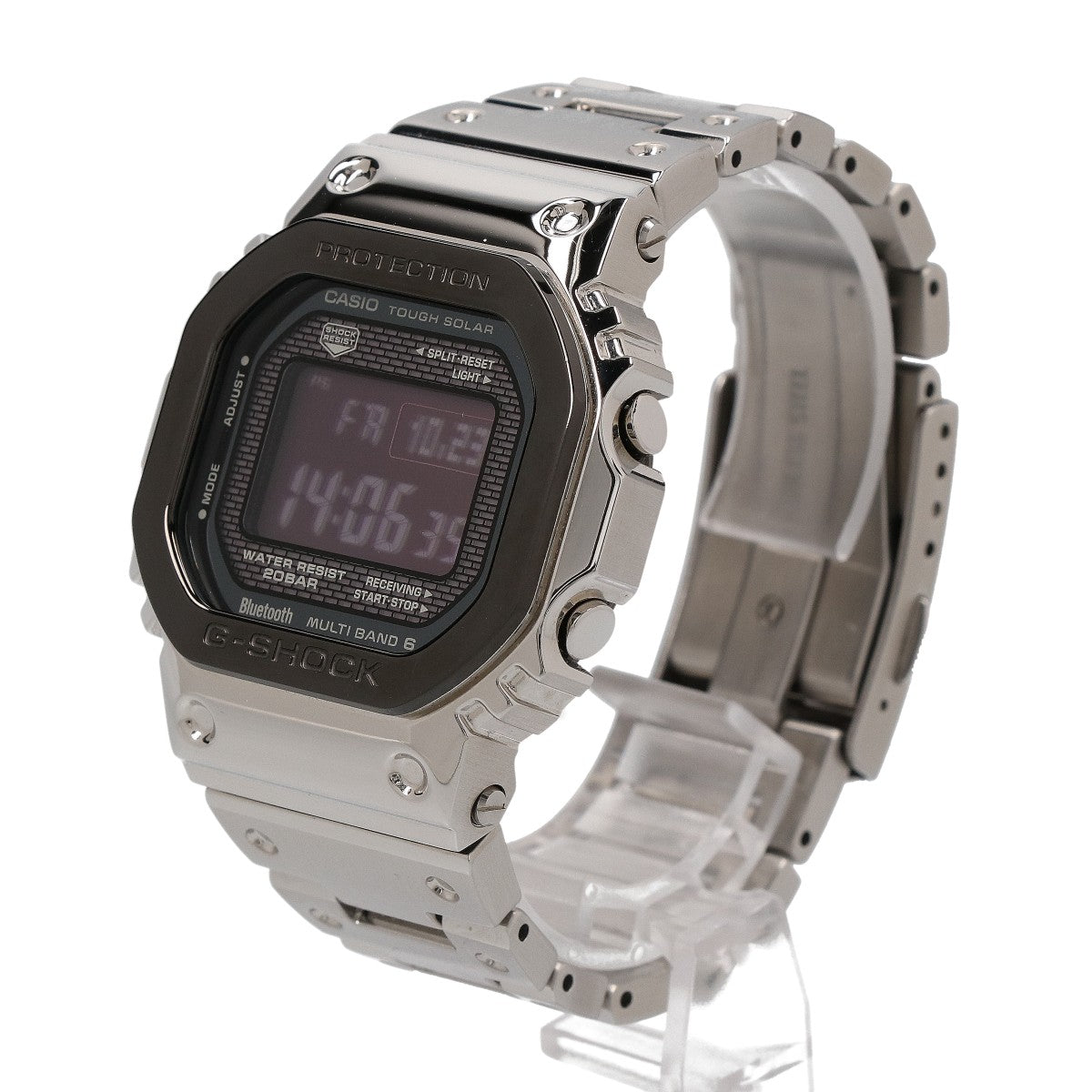 G-SHOCK ジーショック 【美品】GMW-B5000BT-1JF FULL METAL 5000 SERIES マルチバンド6 タフソーラー電波 腕時計