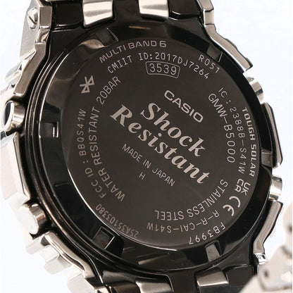 G-SHOCK ジーショック 【美品】GMW-B5000BT-1JF FULL METAL 5000 SERIES マルチバンド6 タフソーラー電波 腕時計