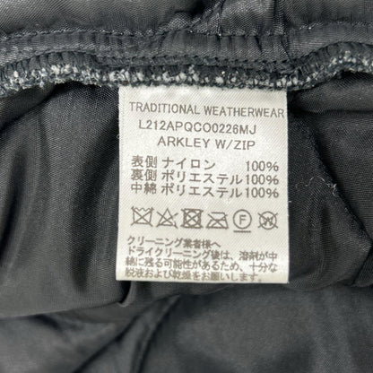 TRADITIONAL WEATHERWEAR トラディショナルウェザーウェア L212APQC0226MJ ブラック キルティングジャケット ジャケット