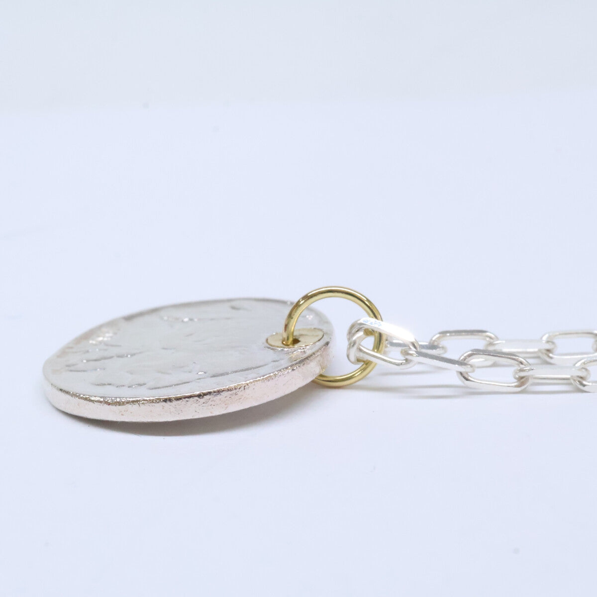 GIGI ジジ 【美品】925 K18 Artemis Native Coin Necklace コイン ネックレス