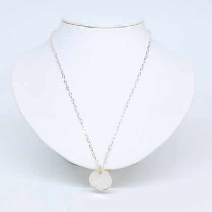 GIGI ジジ 【美品】925 K18 Artemis Native Coin Necklace コイン ネックレス