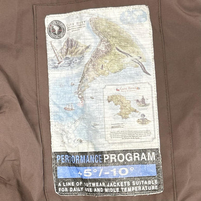CAPE HORN ケープホーン モカブラウン TIERRA SRL ダウンコート ジャケット