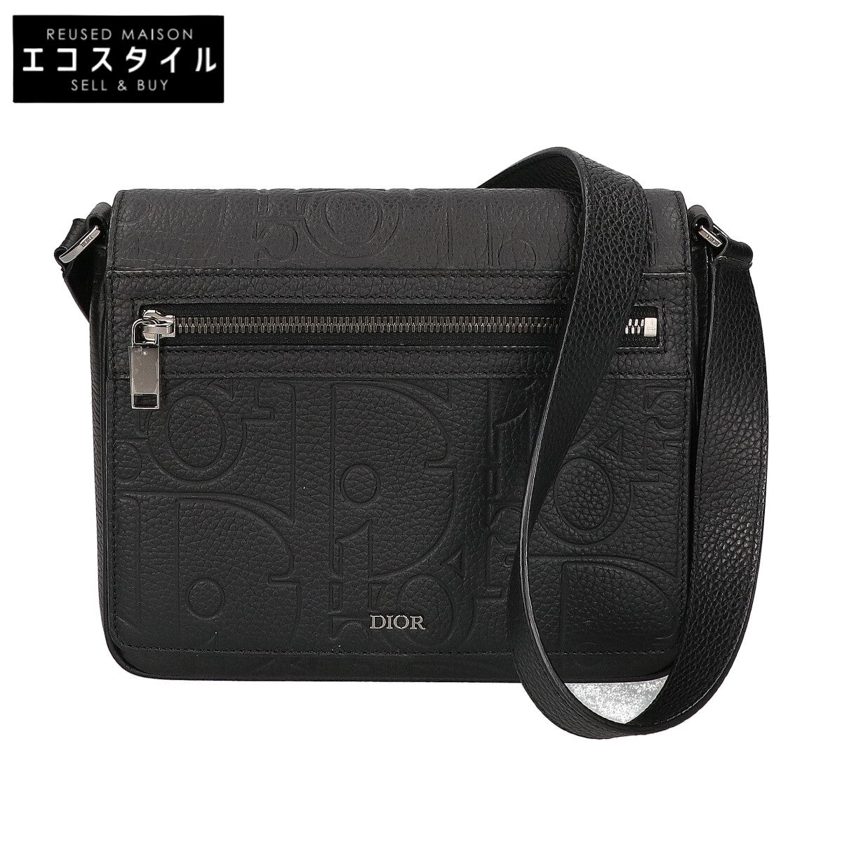 DIOR ディオール 24年 グラビティ グレインレザー メッセンジャーバッグ ショルダーバッグ