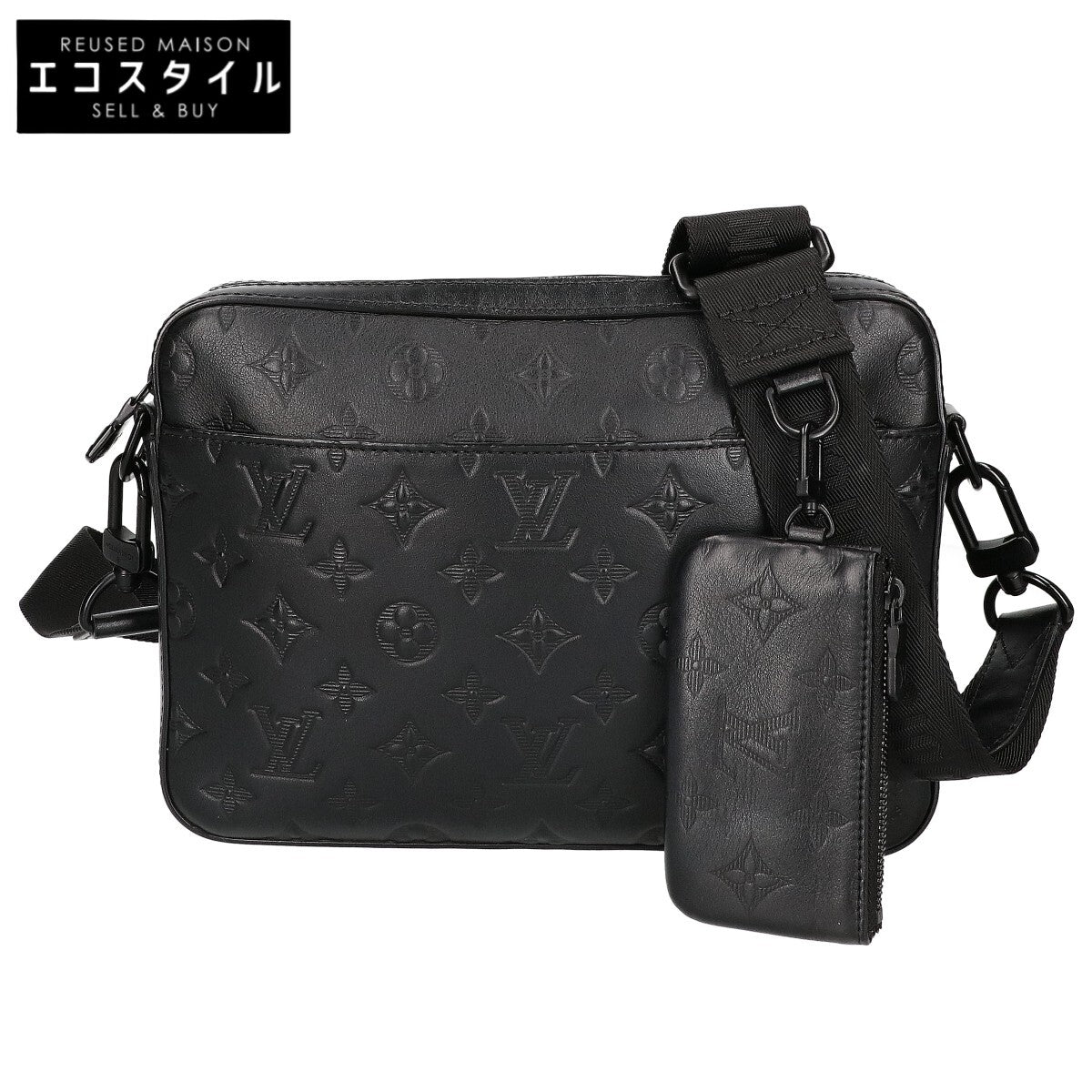 LOUIS VUITTON ルイヴィトン M69827 モノグラムシャドウ デュオ メッセンジャーバッグ ショルダーバッグ