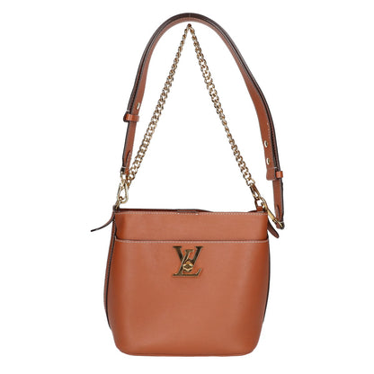 LOUIS VUITTON ルイヴィトン M24165 カーフレザー ロック＆ウォーク 2WAYバケットチェーンバッグ ショルダーバッグ