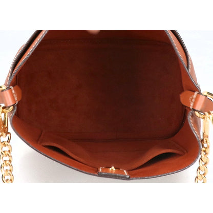 LOUIS VUITTON ルイヴィトン M24165 カーフレザー ロック＆ウォーク 2WAYバケットチェーンバッグ ショルダーバッグ