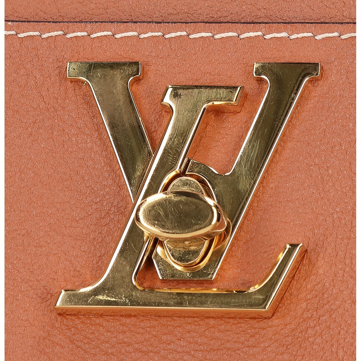 LOUIS VUITTON ルイヴィトン M24165 カーフレザー ロック＆ウォーク 2WAYバケットチェーンバッグ ショルダーバッグ