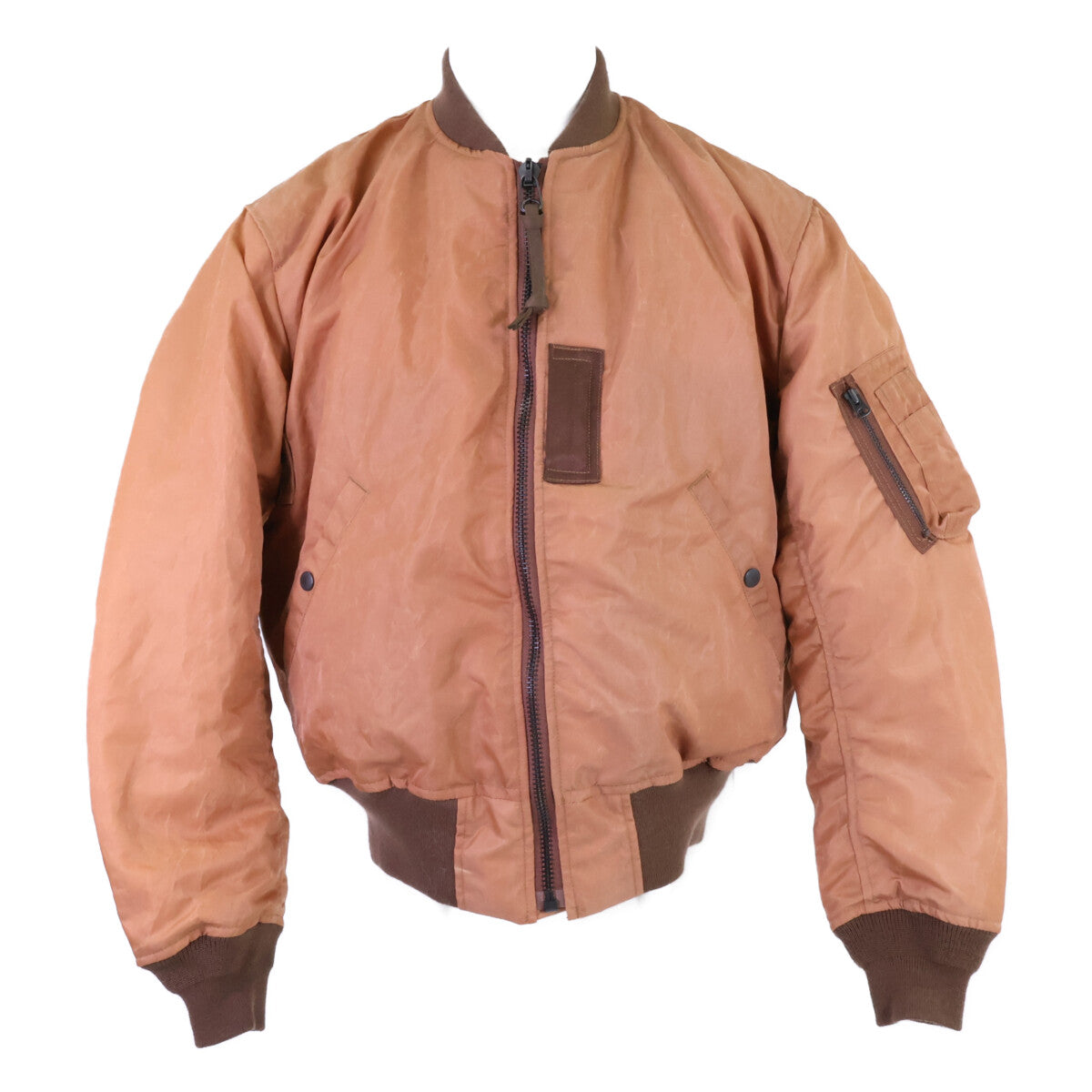 STUDIO D'ARTISAN ステュディオダルチザン 【美品】4599 柿渋染め MA-1 ジャケット ジャケット