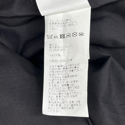 EMMETI エンメティー ブラック ANDREA ラムレザー ライダースジャケット ジャケット