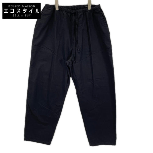 COMOLI コモリ 26SS D01-03018 ブラック ポストワークツイル ハンティングパンツ ボトムス