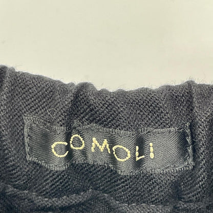 COMOLI コモリ 26SS D01-03018 ブラック ポストワークツイル ハンティングパンツ ボトムス