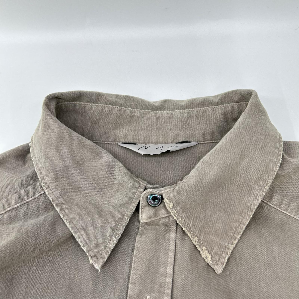 ANCELLM アンセルム ANC-STD-SH01-26SS グレーDENIM DRESS SHIRT トップス