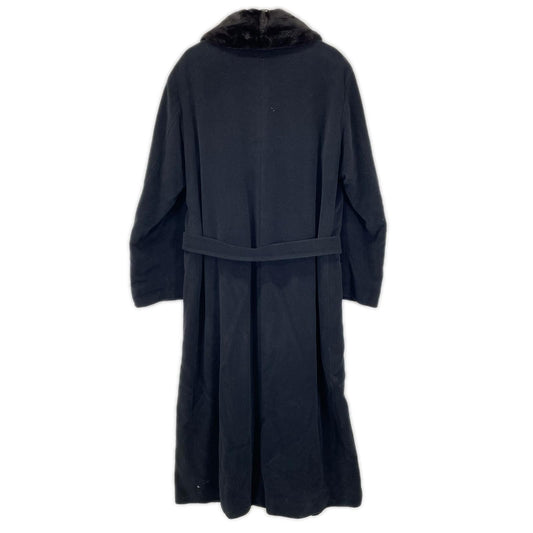 JILSANDER ジルサンダー OS342 ブラック ウールアンゴラ ステンカラーコート コート