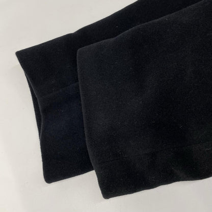 JILSANDER ジルサンダー OS342 ブラック ウールアンゴラ ステンカラーコート コート