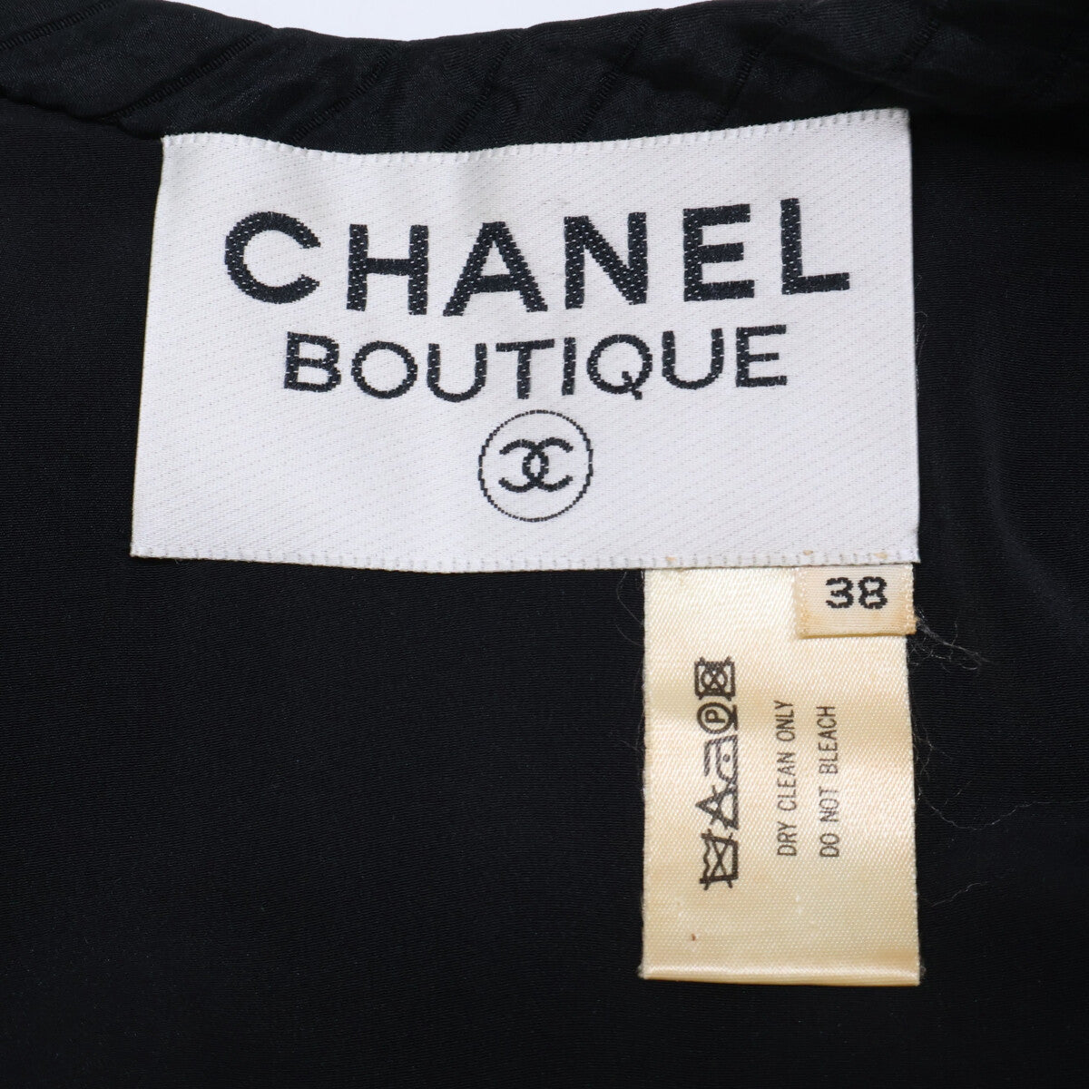 CHANEL シャネル ココマークボタン ノーカラージャケット ジャケット