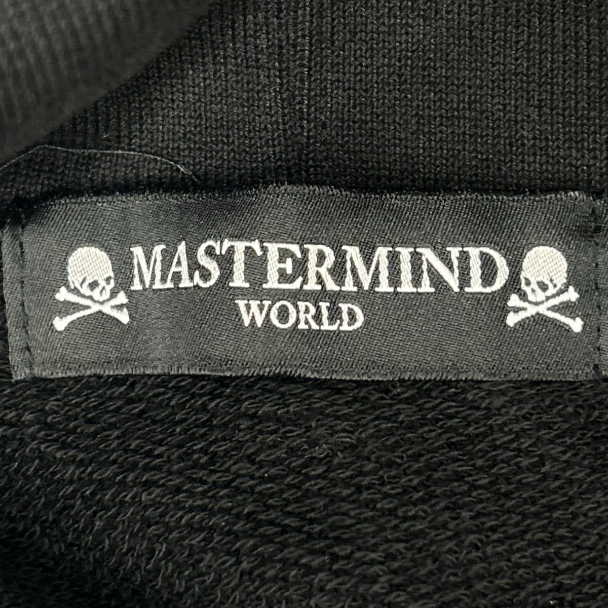 mastermind マスターマインド MW24S13-SW008 ブラック LAYERED HOODIE トップス