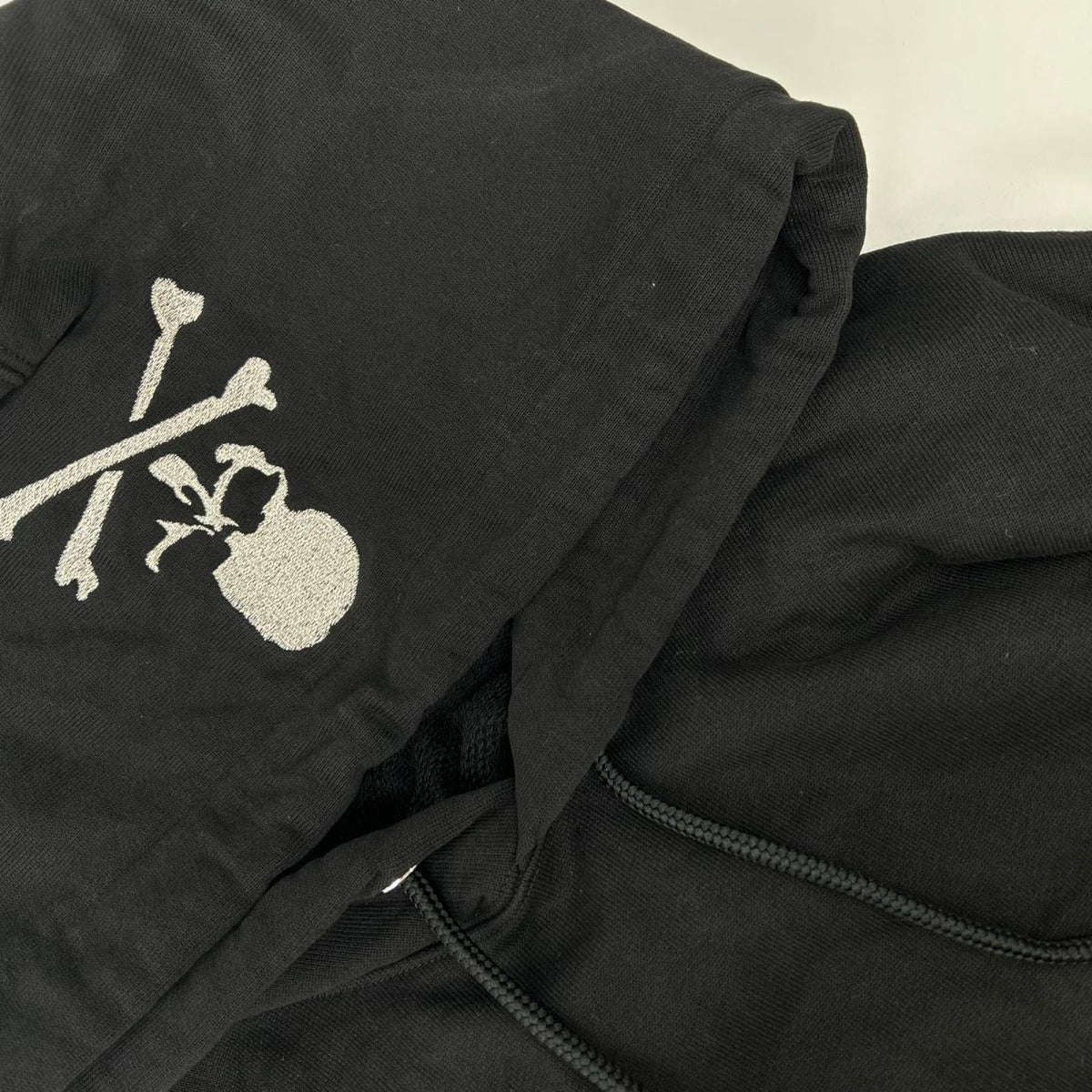 mastermind マスターマインド MW24S13-SW008 ブラック LAYERED HOODIE トップス