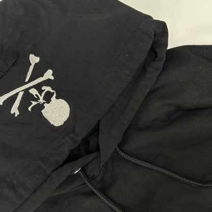 mastermind マスターマインド MW24S13-SW008 ブラック LAYERED HOODIE トップス