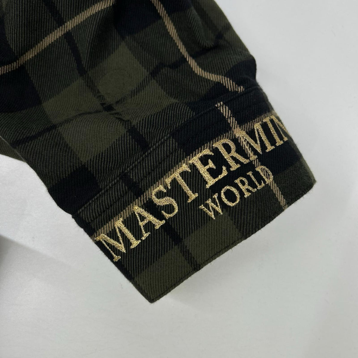 mastermind マスターマインド MW24S13-SW008 ブラック LAYERED HOODIE トップス