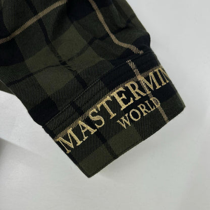 mastermind マスターマインド MW24S13-SW008 ブラック LAYERED HOODIE トップス