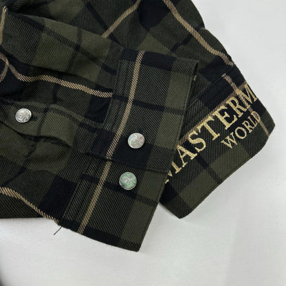 mastermind マスターマインド MW24S13-SW008 ブラック LAYERED HOODIE トップス